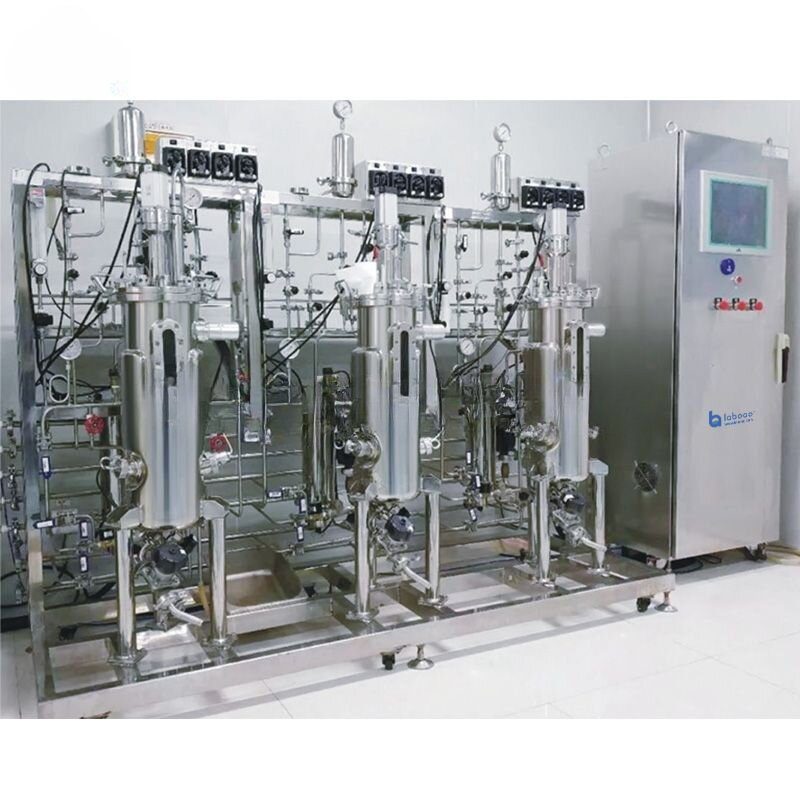 Система из нескольких ферментеров из нержавеющей стали LBR-XSJ-X-C Series Laboao